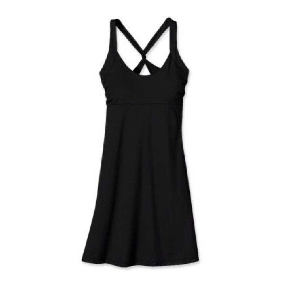 Patagonia Morning Glory Black Dress Size M